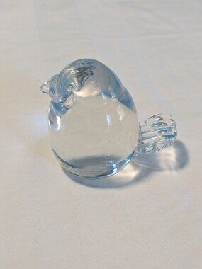 Hadeland of Norway Full Lead Crystal Bird Figurine